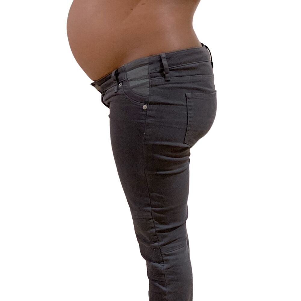 Gap Maternity Elastic Waist Black Skinny Jeans - Women’s Medium